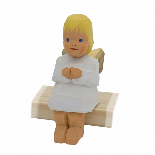 Lotte Sievers-Hahn Krippenfiguren 12cm, Engel sitzend 5cm