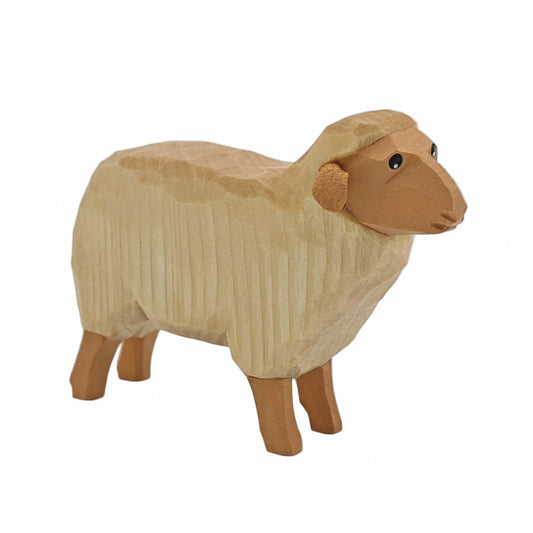 Lotte Sievers-Hahn Krippenfiguren 12cm, Schaf, Kopf hoch, 5cm (Typ 1)