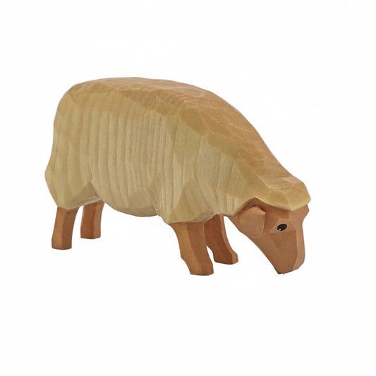 Lotte Sievers-Hahn Krippenfiguren 12cm, Schaf, fressend, 4 cm (Typ 1)
