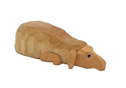 Lotte Sievers-Hahn Krippenfiguren 12cm, Schaf hell flach liegend 2,5cm