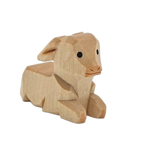 Lotte Sievers-Hahn Krippenfiguren 12cm, Lamm, liegend, 2 cm (Typ 1)