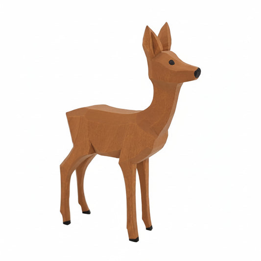 Lotte Sievers-Hahn Krippenfiguren 12cm, Reh, stehend, 8,5 cm (Typ 1)