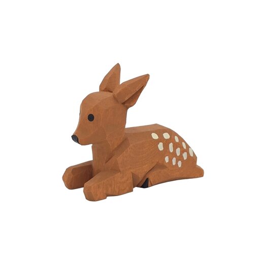 Lotte Sievers-Hahn Krippenfiguren 12cm, Kitz liegend 2,5cm