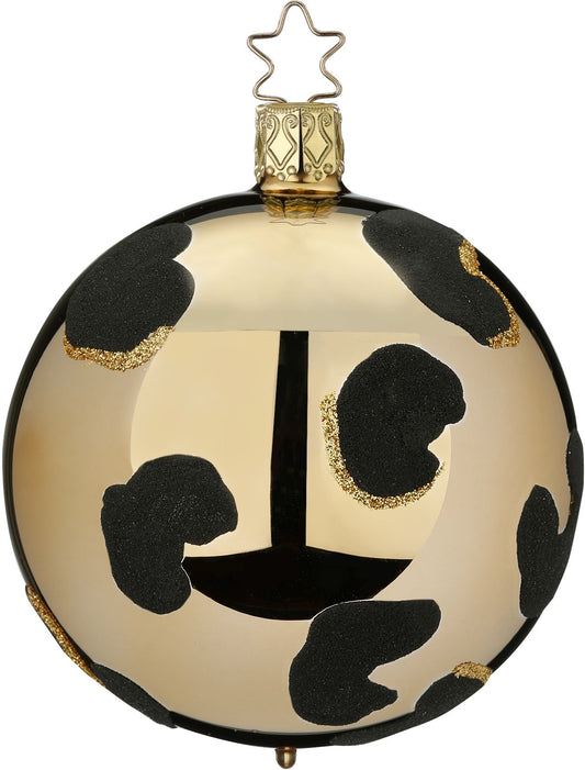 INGE-GLAS Christbaumkugel, Leopard