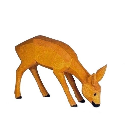 Lotte Sievers-Hahn Krippenfiguren 24cm, Reh äsend 7,5cm