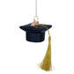 Vondels Glasornament Black Matt Graduation H6cm