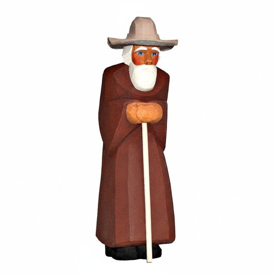 Lotte Sievers-Hahn Krippenfiguren 24cm, Schäfer mit Hut, 23 cm (Typ 2)