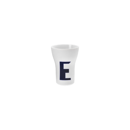 Hering Berlin - Letter Cups, Buchstabe E Becher, groß Buchstaben