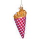 Vondels Glasornament Fries with Mayonnaise H11cm
