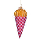 Vondels Glasornament Fries with Mayonnaise H11cm