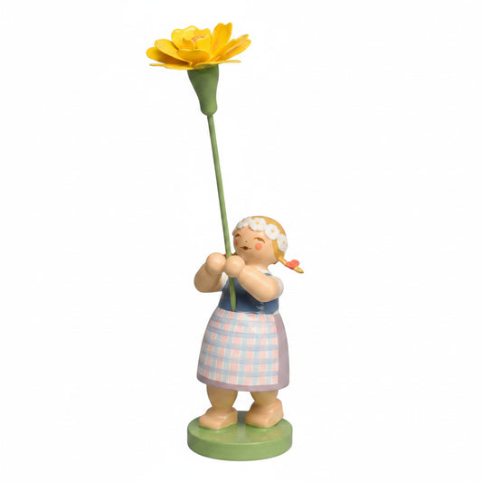 Wendt & Kühn Blumenkinder, Mädchen mit Studentenblume