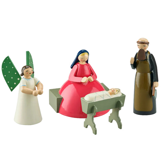 Wendt & Kühn Krippenszene,klein, 4 Figuren