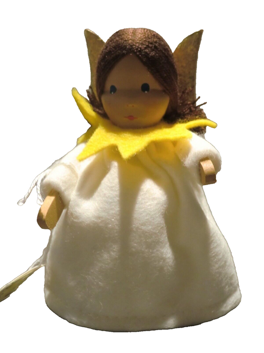 Sternenmädel mit gelbem Kragen, 10cm von Lotte Sievers-Hahn