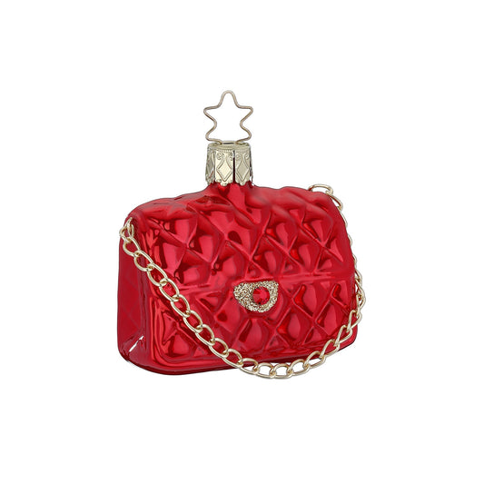 INGE-GLAS rote Clutch