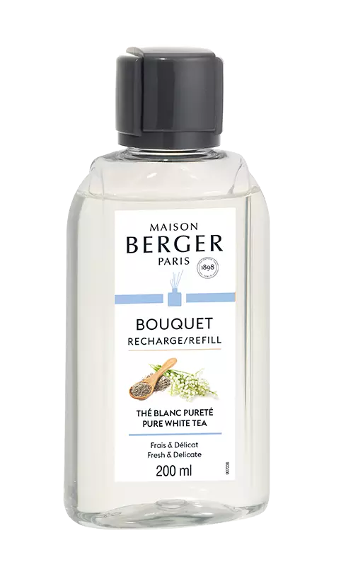 Maison Berger Aromatischer Weißer Tee Refill für Raumduft Diffuser 200 ml