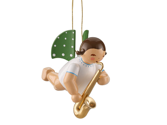 Wendt & Kühn Engel mit Saxofon, schwebend