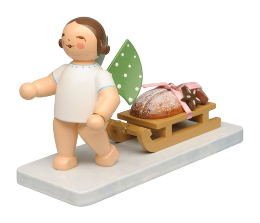 Wendt & Kühn Engel mit Stollen und Lebkuchen