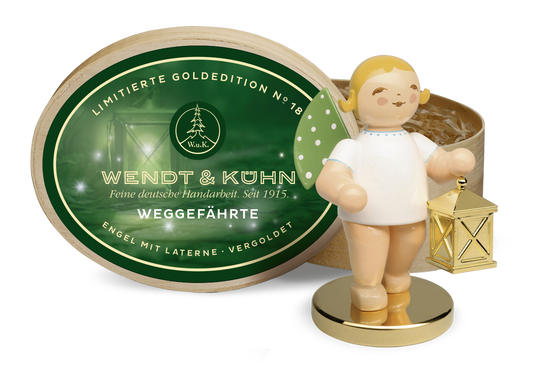 Wendt und Kühn Weggefährte mit Metallsockel, in Spanschachtel