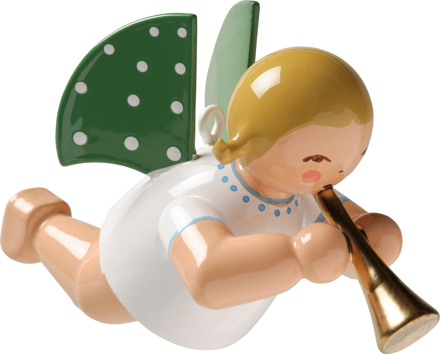 Wendt & Kühn Engel mit Flöte schwebend