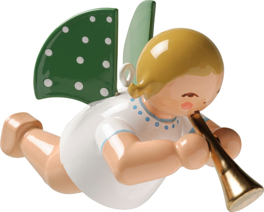 Wendt & Kühn Engel mit Flöte schwebend