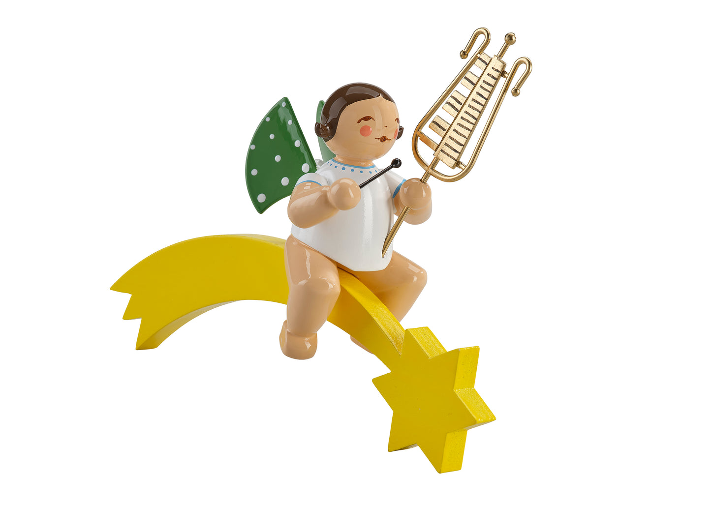 Wendt & Kühn Engel mit Glockenspiel, auf Komet