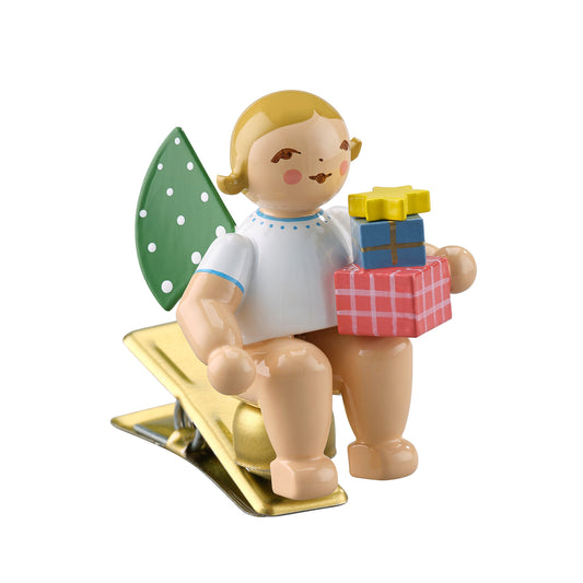 Wendt & Kühn Engel auf Klemme mit Geschenken