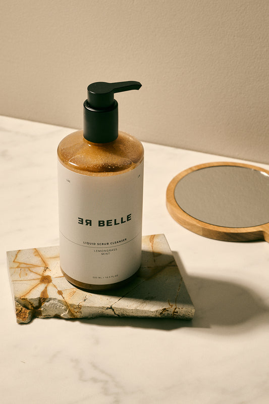RE BELLE Liquid Scrub Cleanser Lemongrass 500ml