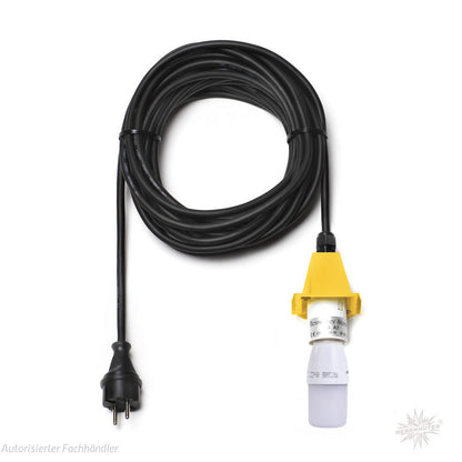 Herrnhuter Sterne Kabel für A4/A7 schwarz mit LED und Abdeckkappe