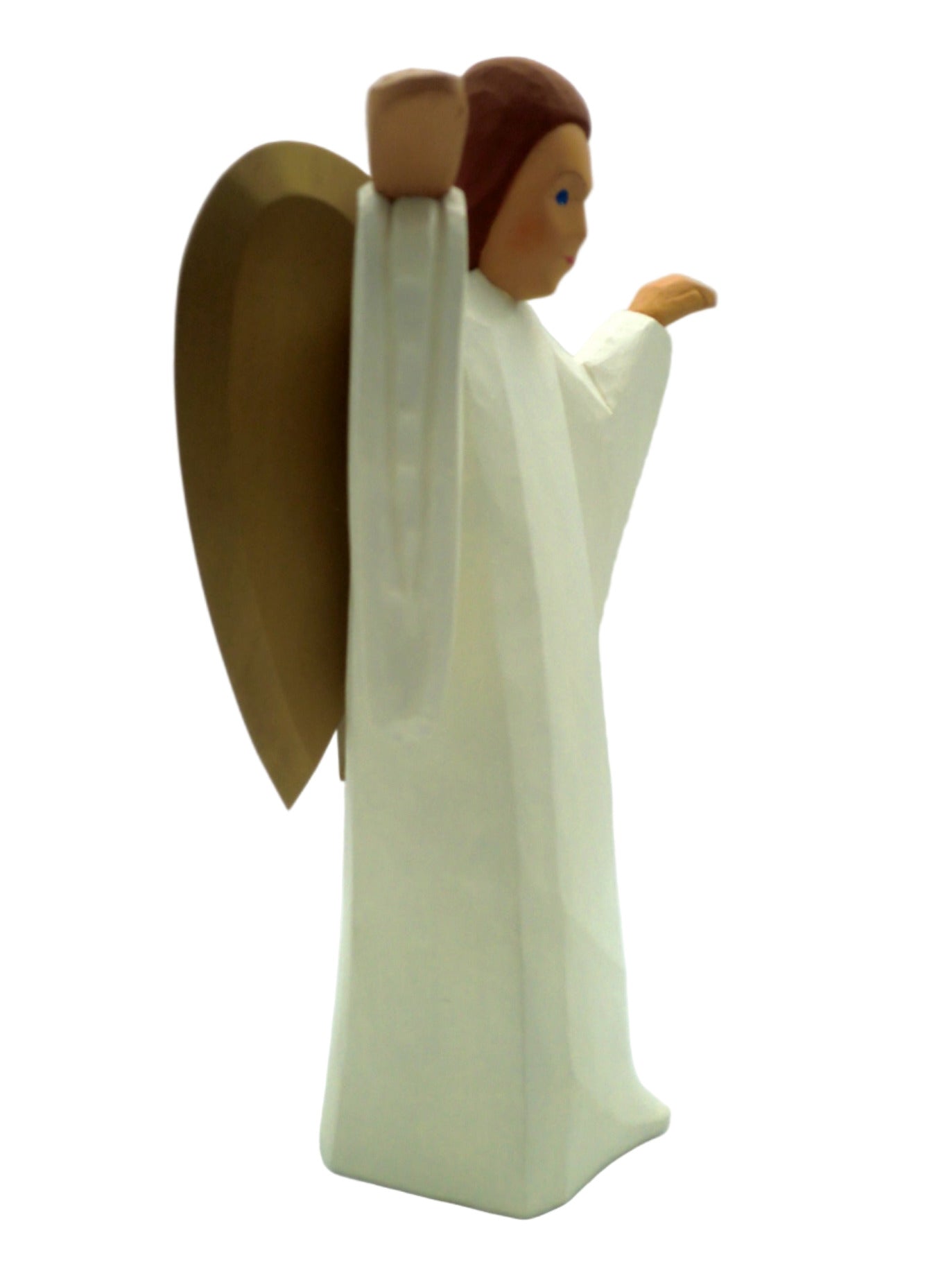 Lotte Sievers-Hahn Krippenfiguren 24cm, Verkündigungsengel braun 30cm