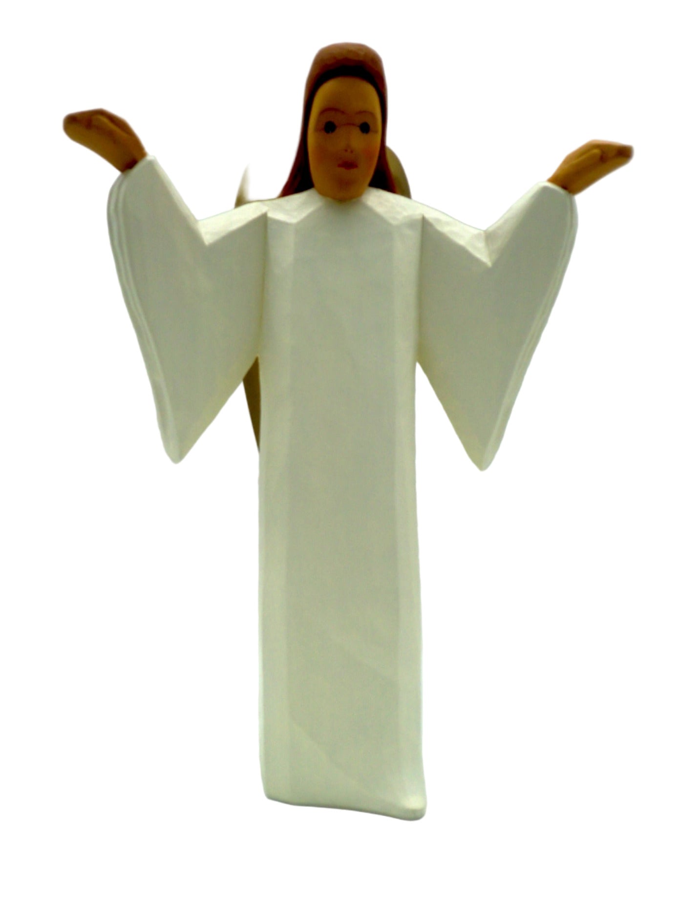 Lotte Sievers-Hahn Krippenfiguren 24cm, Verkündigungsengel braun 30cm