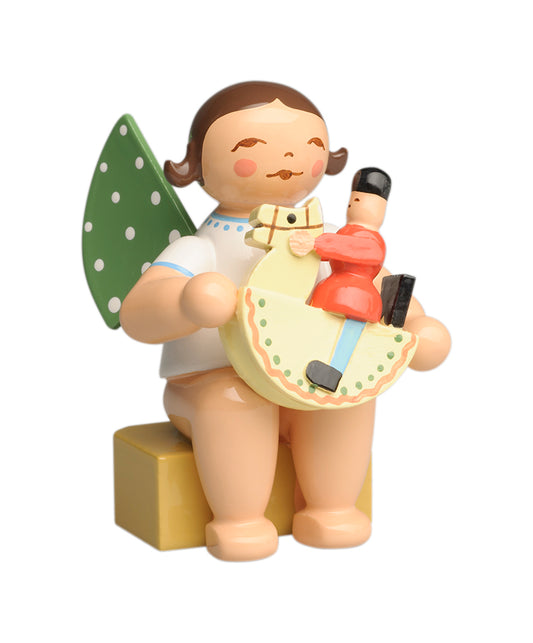 Wendt & Kühn Engel klein, mit Reiterlein