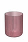 Engels Kerzen mundgeblasenes Windlicht klein Amelie, Rillenoptik