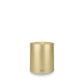Qult Farluce Trend - Teelichthalter in Kerzenform - Farbe Cream Gold