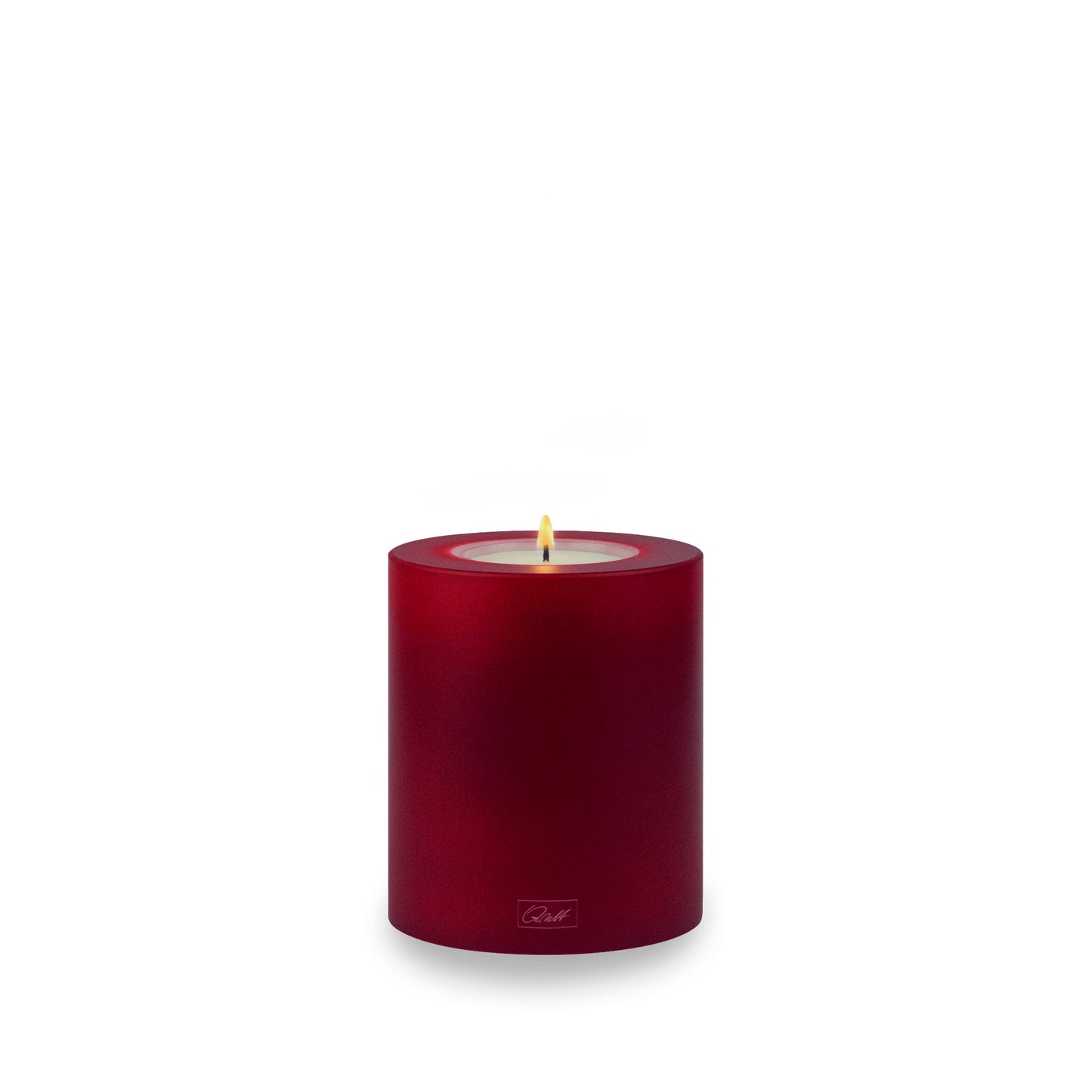 Qult Farluce Trend - Teelichthalter in Kerzenform - Farbe Merlot Red