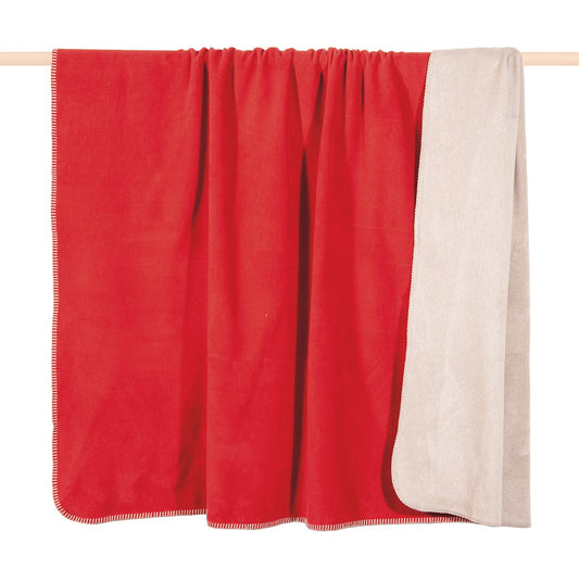 PAD Plaid "Hobart" 150x200cm, Farbe Red