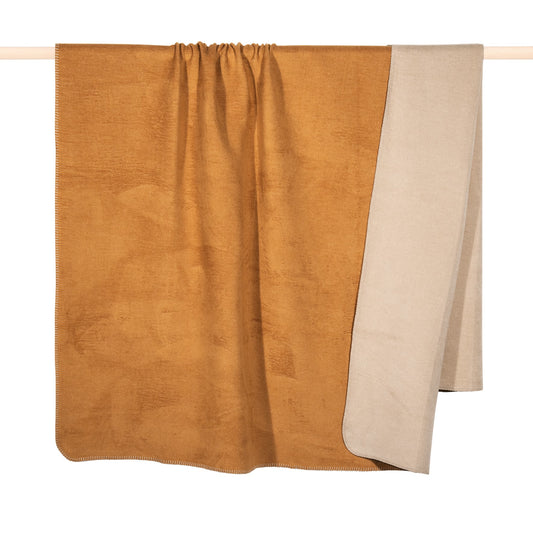 PAD Plaid "Hobart" 150x200cm, Farbe Mustard