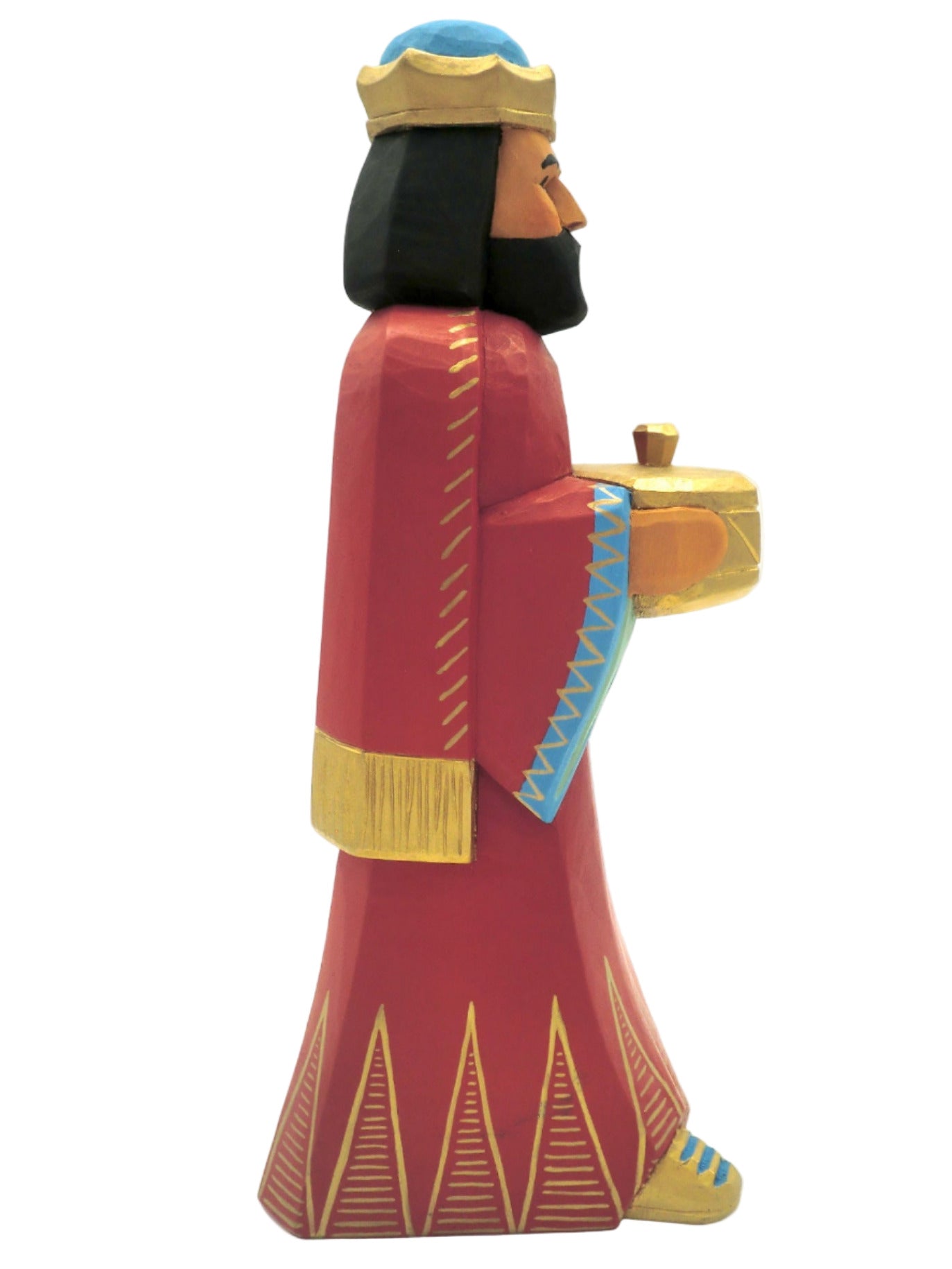 Lotte Sievers-Hahn Krippenfiguren 24cm, König rot 23,5cm