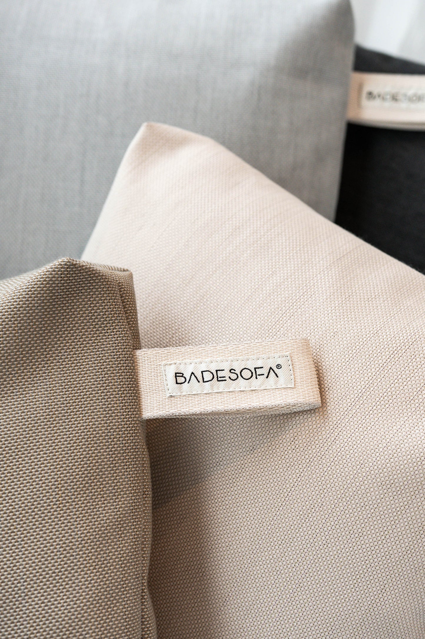 BADESOFA Rückenkissen | Fußkissen | Sitzkissen