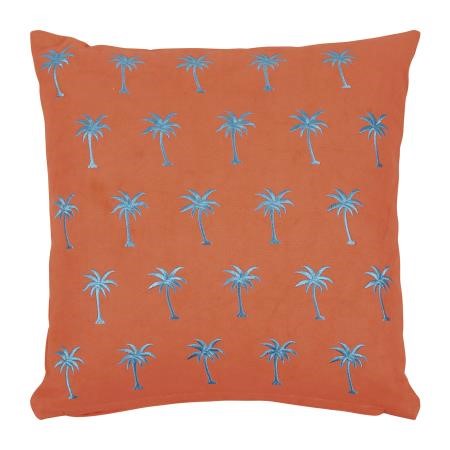 PAD Kissenhülle "Palm" 45x45cm, Farbe Orange