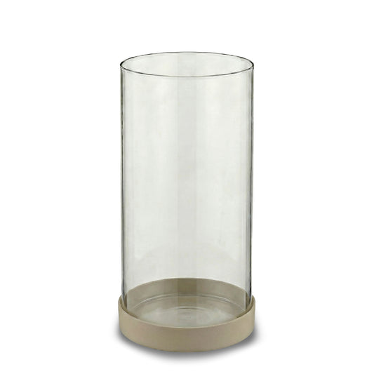 Qult Windlicht Quinta 12x25cm Farbe Sahara