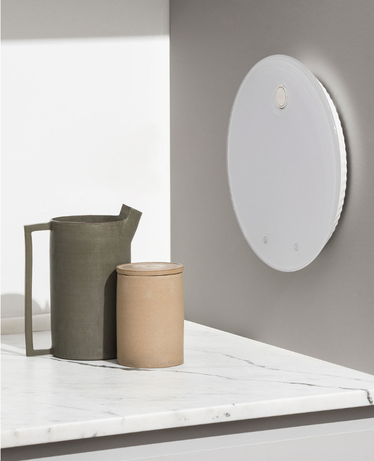 Alessi Plissee Digitale Küchenwaage Design Michele De Lucchi