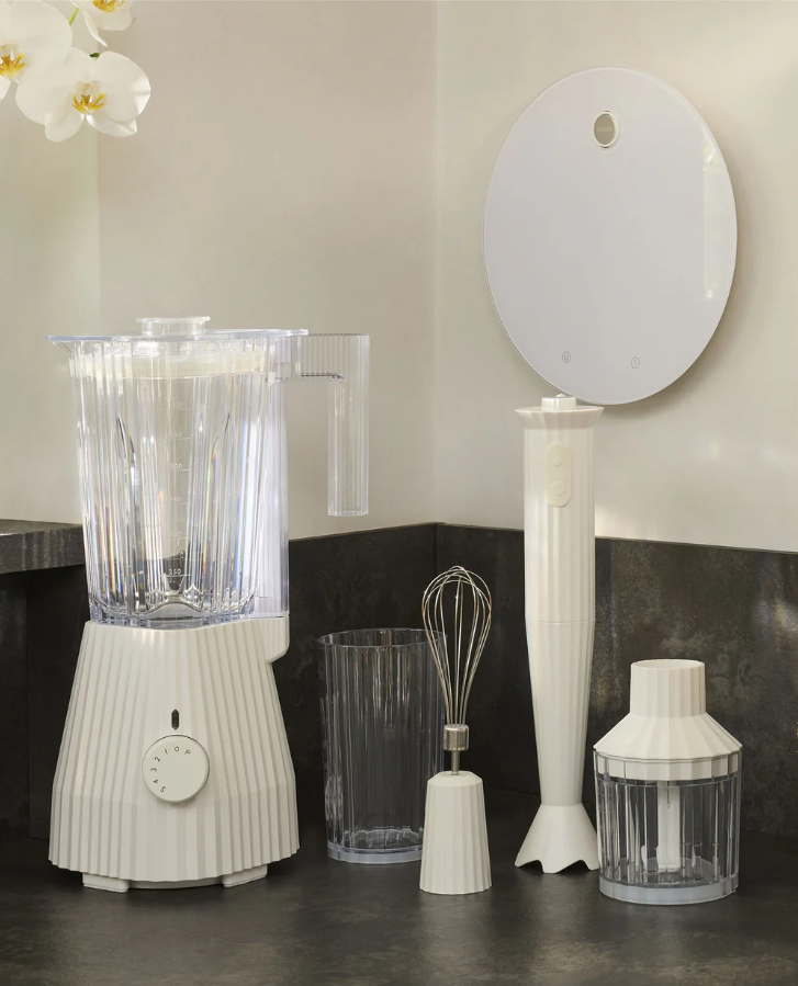 Alessi Plissee Digitale Küchenwaage Design Michele De Lucchi