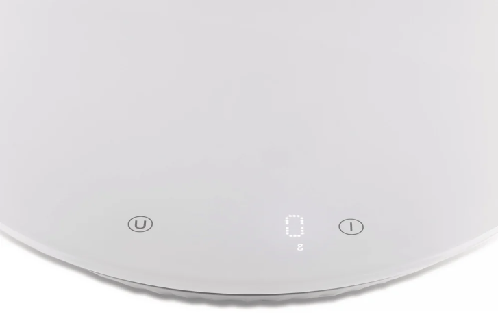 Alessi Plissee Digitale Küchenwaage Design Michele De Lucchi