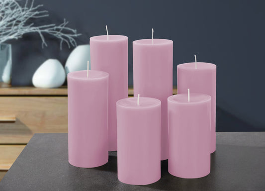 Engels Kerzen Stumpenkerzen 8 x 15 cm Eisrose
