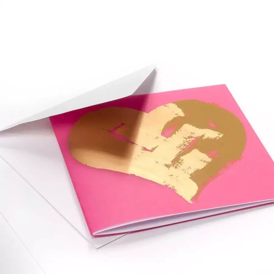 Bethge Grußkarte Barbie Heart