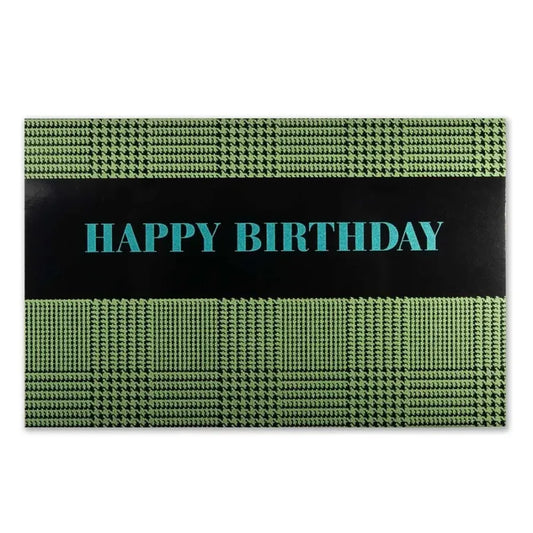Bethge Grußkarte Geburtstag Glenncheck