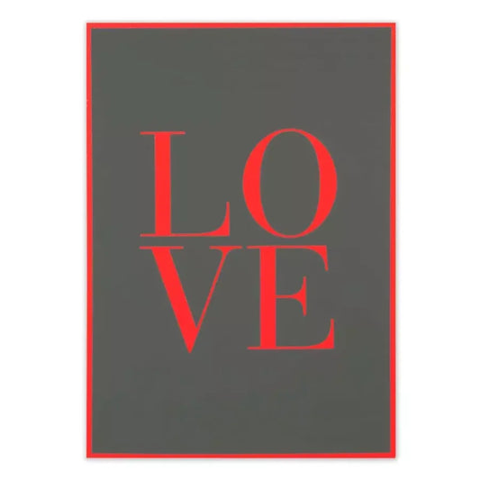 Bethge Grußkarte Love Klappkarte A4