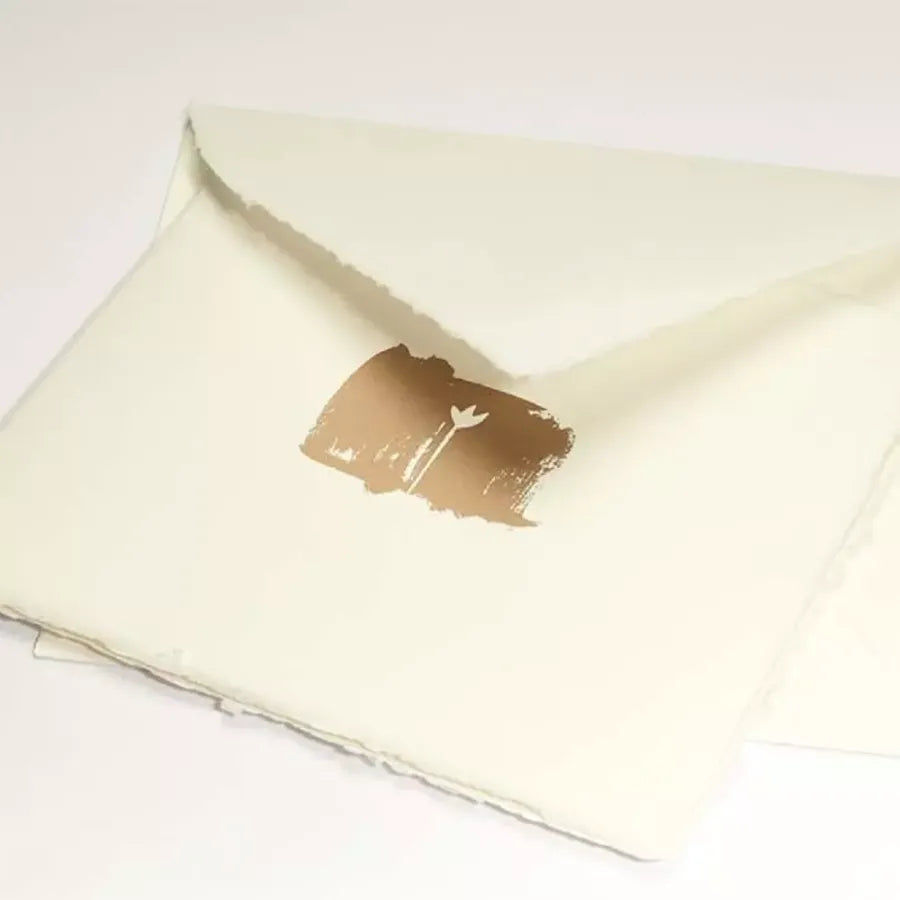 Bethge Grußkarte Poetry Lonely Tulip Bütten