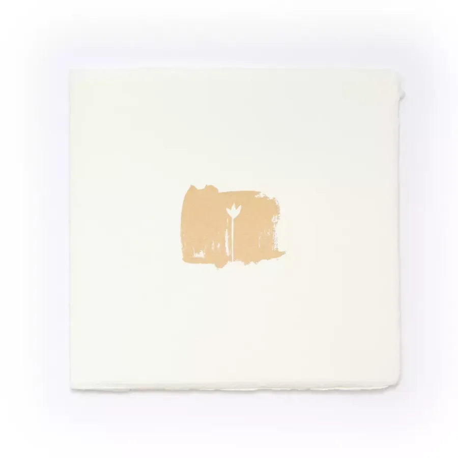 Bethge Grußkarte Poetry Lonely Tulip Bütten