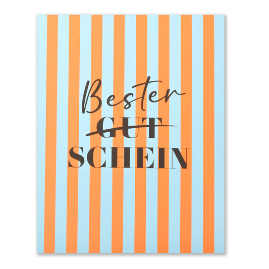 Bethge Gutscheinkarte Bester Schein A4